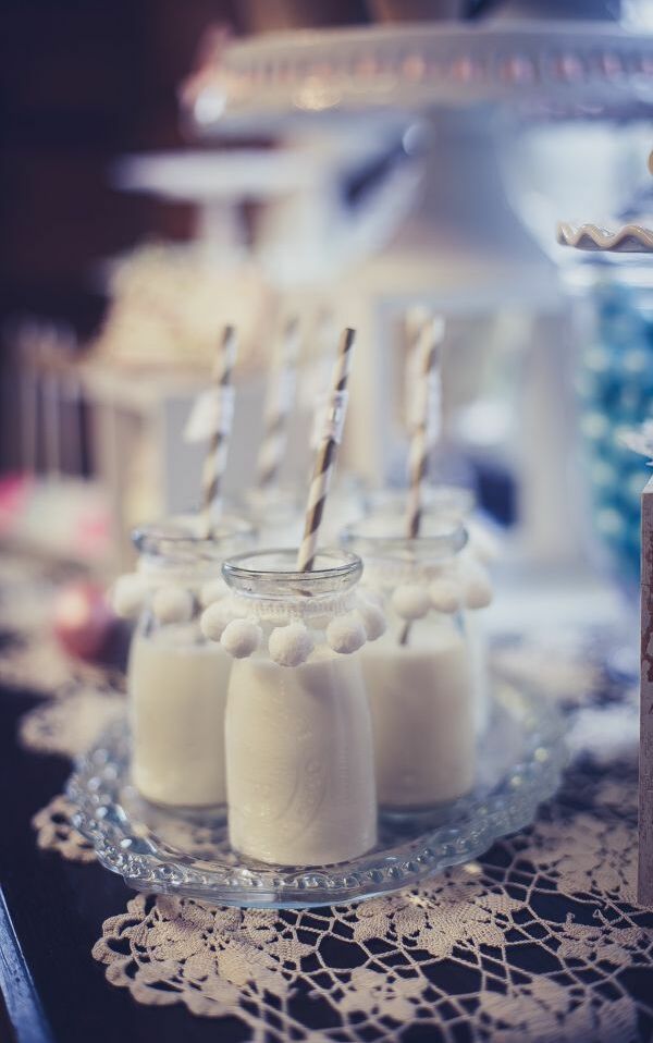 winter, bridal shower, favor couture and snoflakes