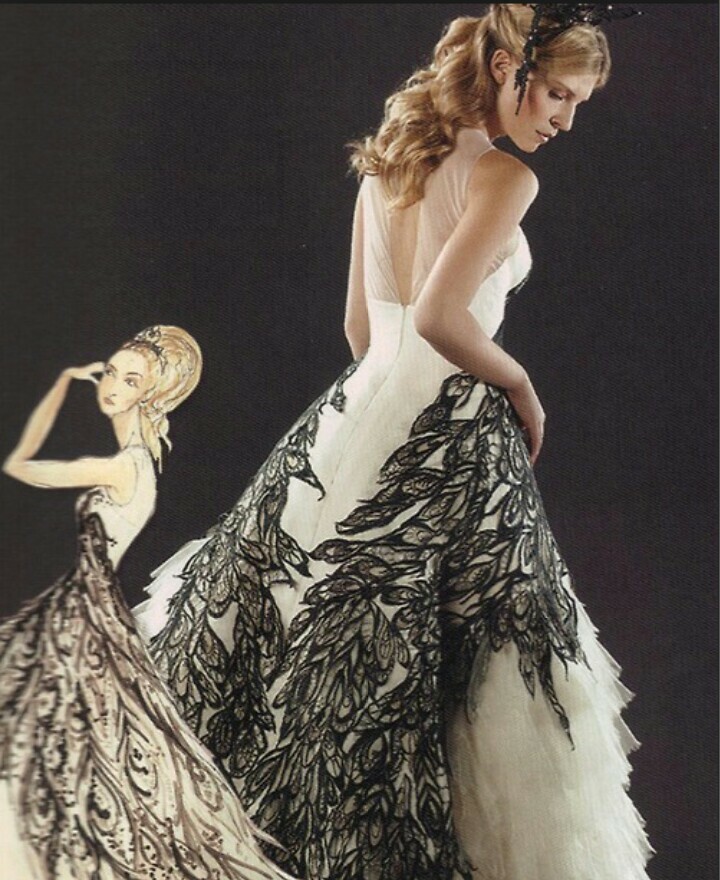 harry potter, wedding dress, fleur delacour and clemence poesy