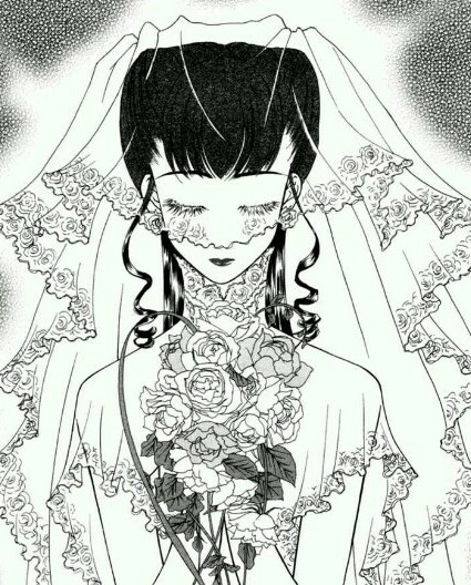 monochrome, bride and black and white