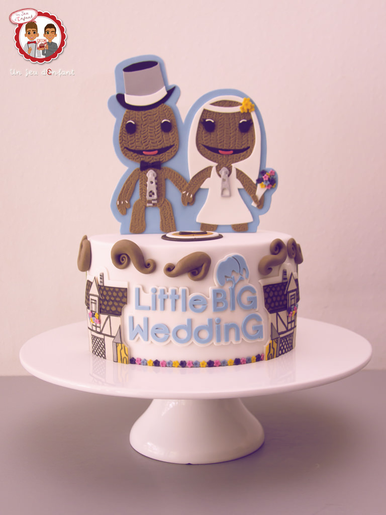 cake design, un jeu d'enfant, flat design and nantes