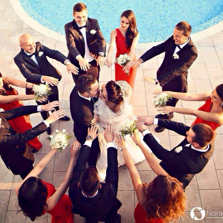 nuse, bride, kosovo and groom