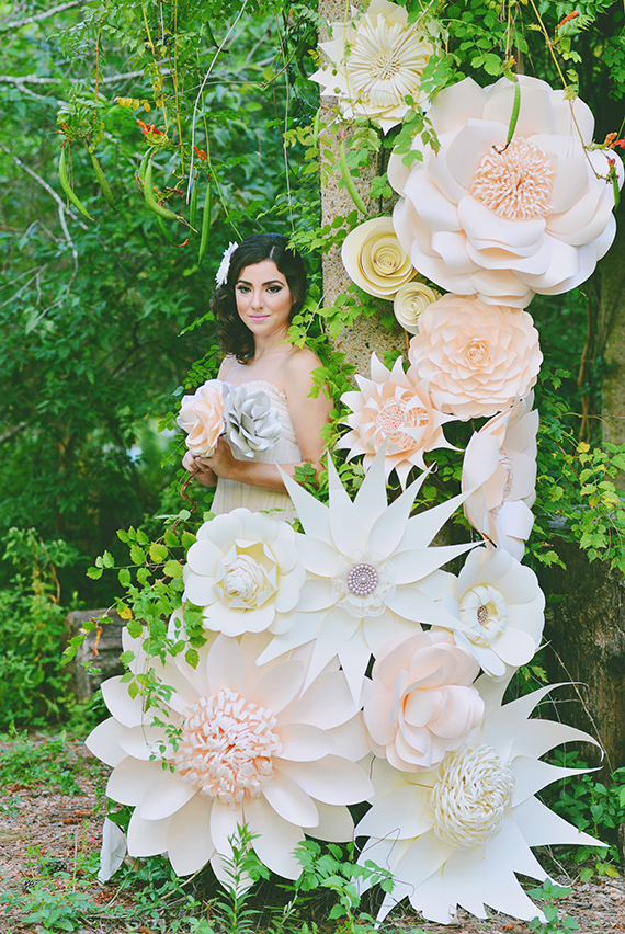 paper flower, flower, diy and bride