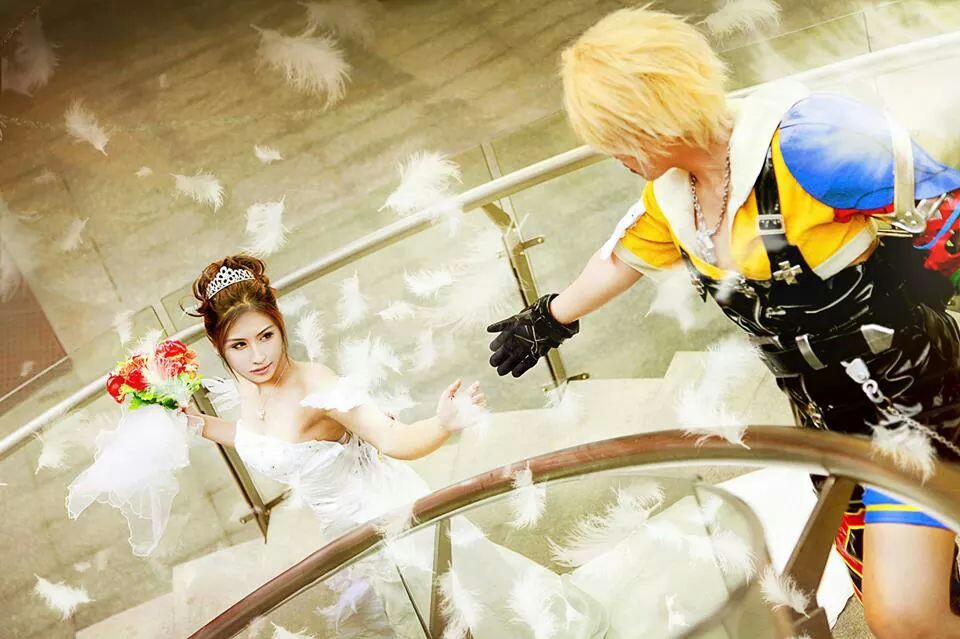 PS2, x, beautiful and tidus & yuna