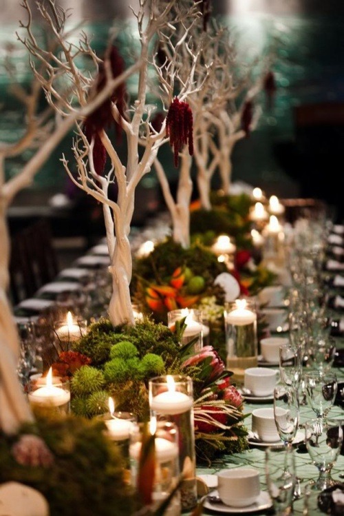 holiday, decor, dinner party and dinner