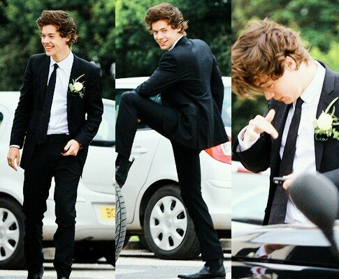 harry, handsome and smoking
