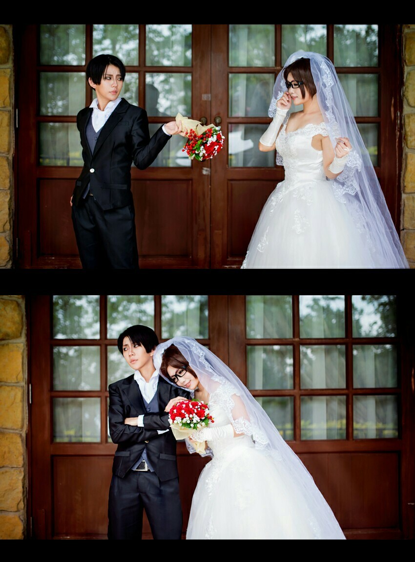 couple, cute, attack on titans and anime