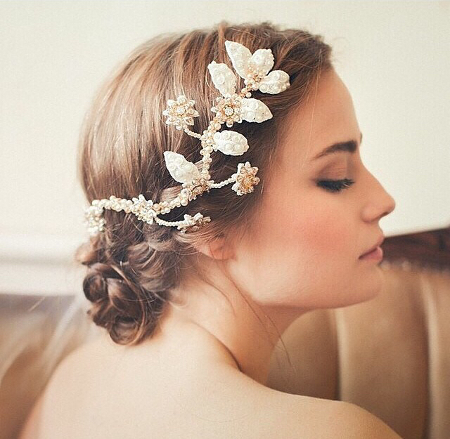 bride, hair do and hair accessory