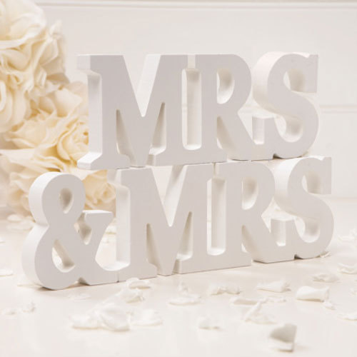 mrs, wooden, letters and confetti.co.uk