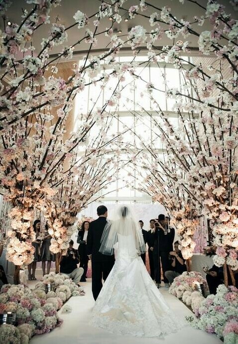 couple, decors, flower and marriage