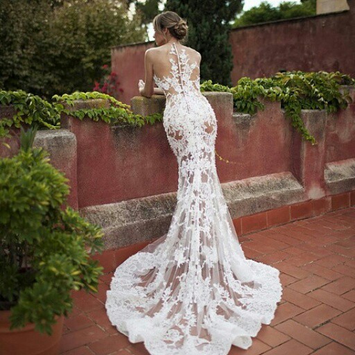 wedding dress, girl, Pronovias and dress