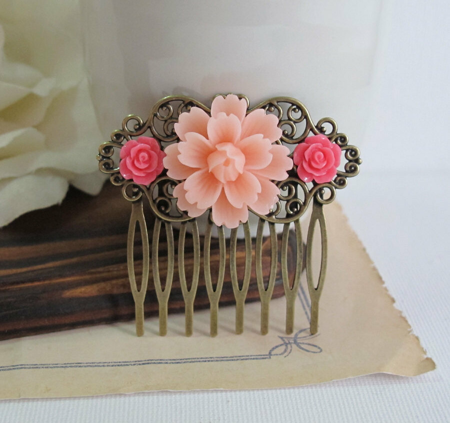flower, accessory, style and hair