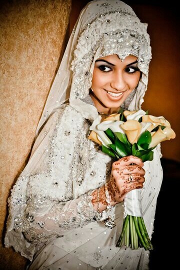 muslima, pretty and bride