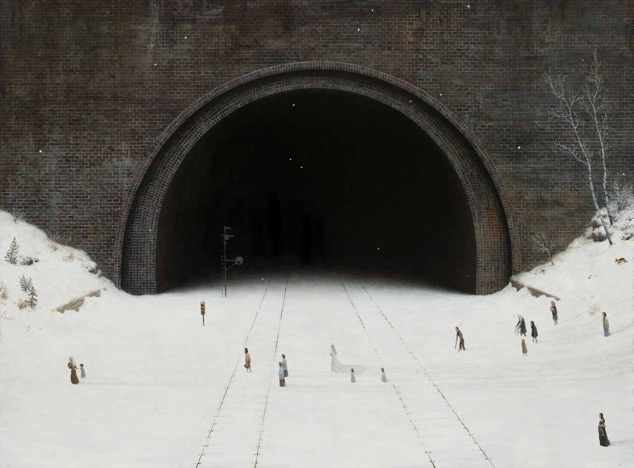 aron wiesenfeld, art, the wedding party and painting