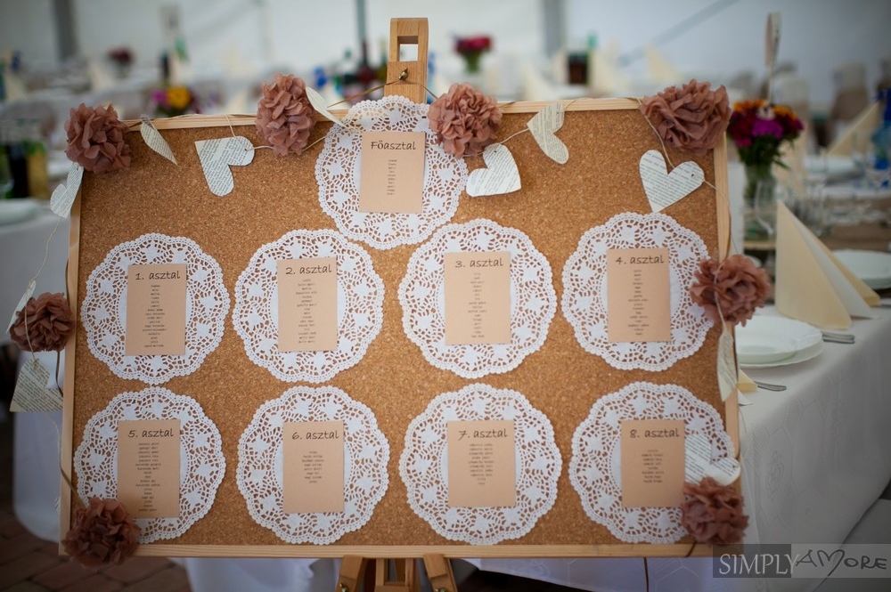 diy, seating plan, vintage and rustic