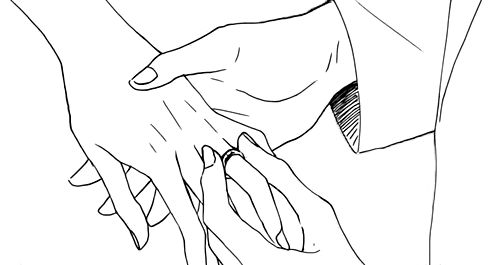 manga cap, black and white and marriage
