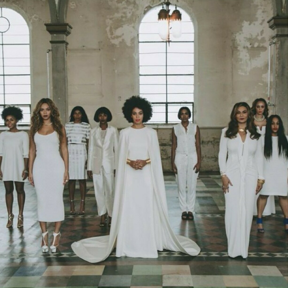 beyoncé, solange, allinwhite and beauties