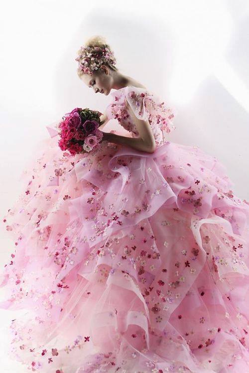 hairstyle, flowers, pink and bouquet
