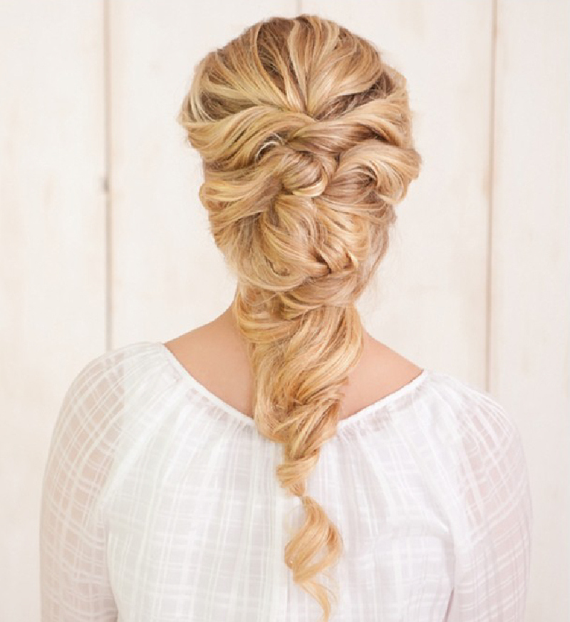wedding hair, french braid, wedding photo and bridal hair