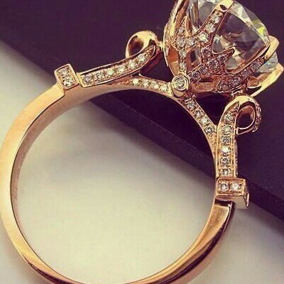 cute, ring and diamond