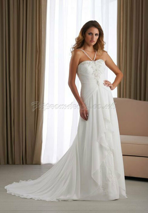 dress, sleeveless, sweetheart and empire