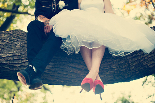 love, wedding dress and we❤it