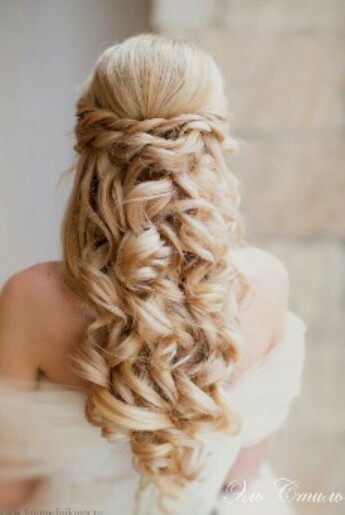 hairstyles, curls and blonde