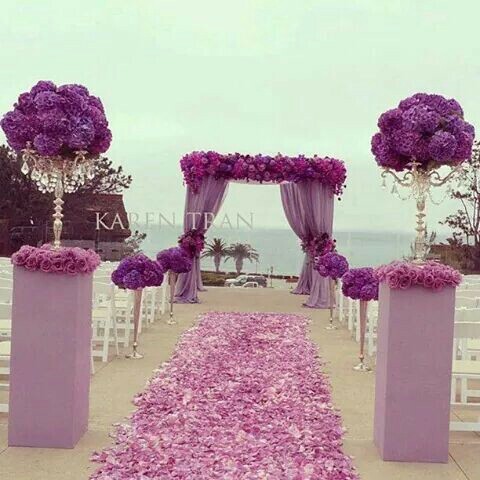 violets, roses, sea and pink