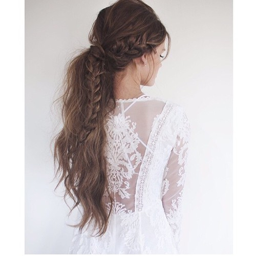 brunette, Prom, beautiful and hair