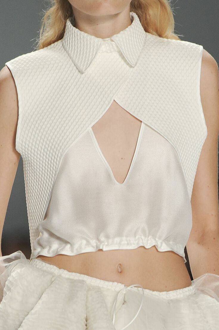 wedding look, fashion show, Vera Wang and white look