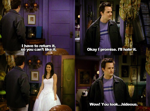 love, funny and F.R.I.E.N.D.S.
