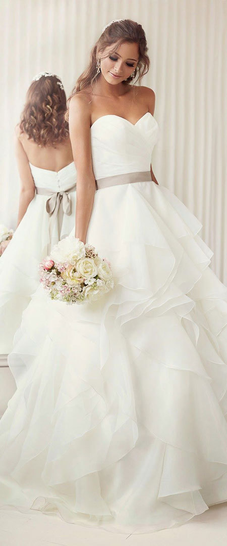 wedding dress, bridal gowns and fashion dress