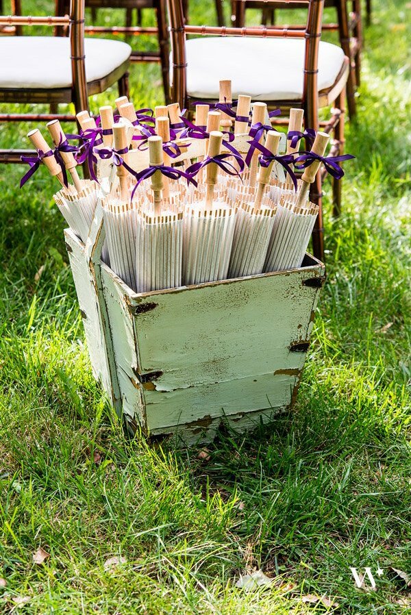 bridesmaids, ceremony, bride and purple