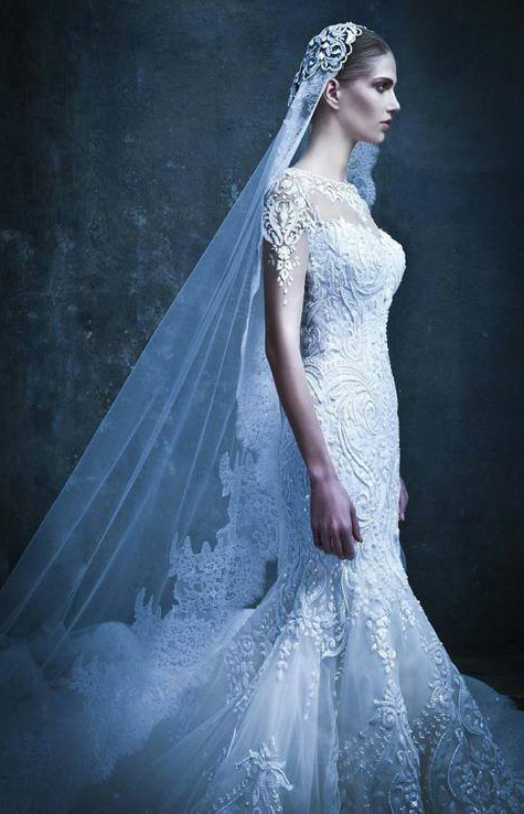 luxurious, dreamy, vogue and wedding dress