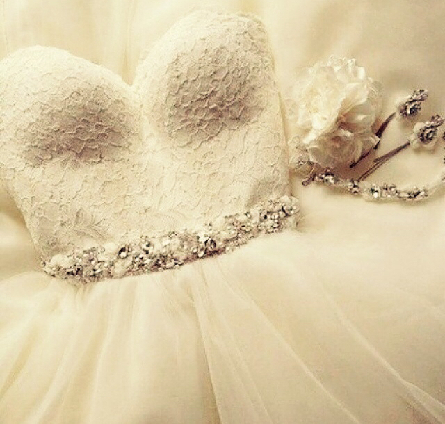 girly, bride, marriage and white