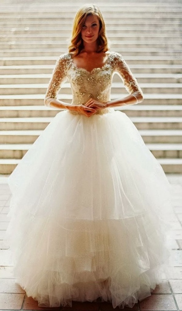 bridal dress and wedding dress