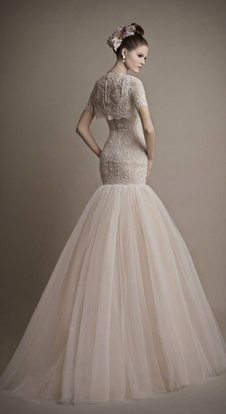 fashion, back and wedding dress