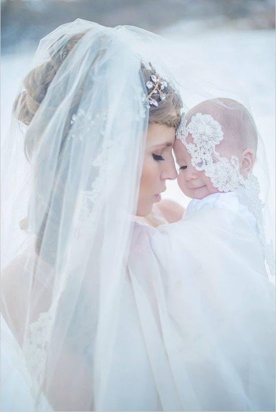 brides, mother, photography and cute