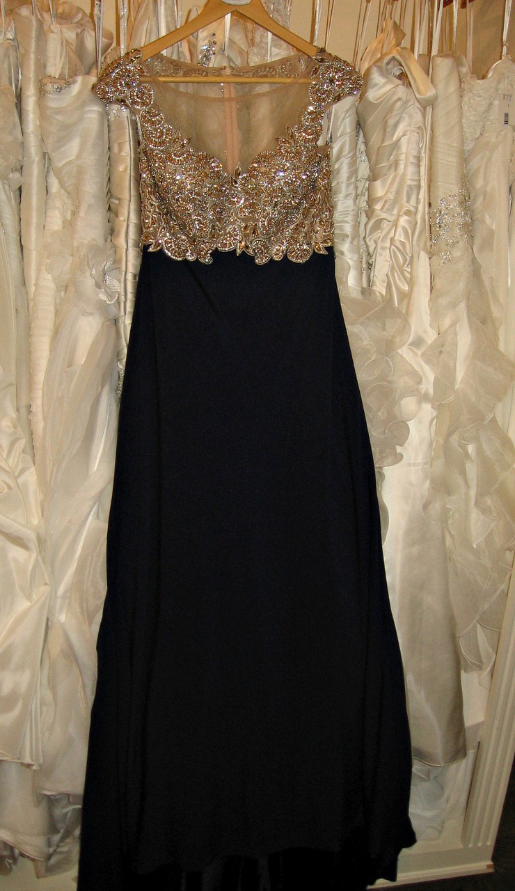 Prom, love, navy and gold