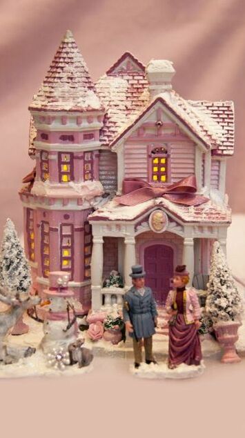heart, tiny house and christmas