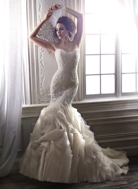 bridal dress and wedding dress