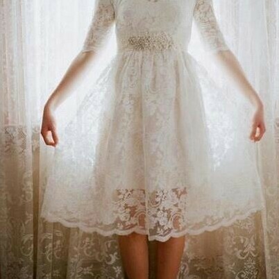 white, legs and dress
