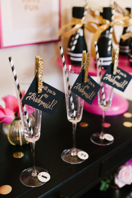 black wedding, black and gold and black