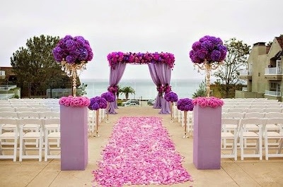 bridal, ambentacion el rosedal and rose petals