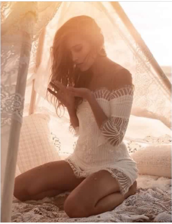 boho, bohemian, white and delicate