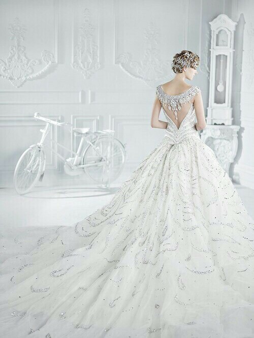 brunette, white, lace and sparkling