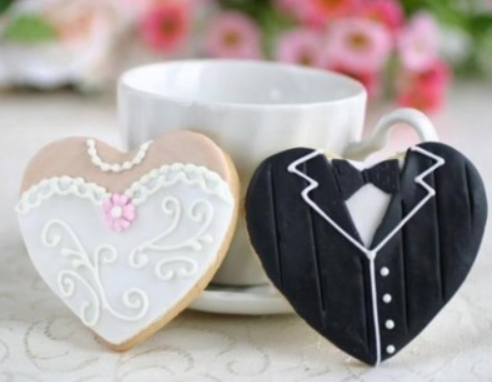 groom, dessert and Cookies