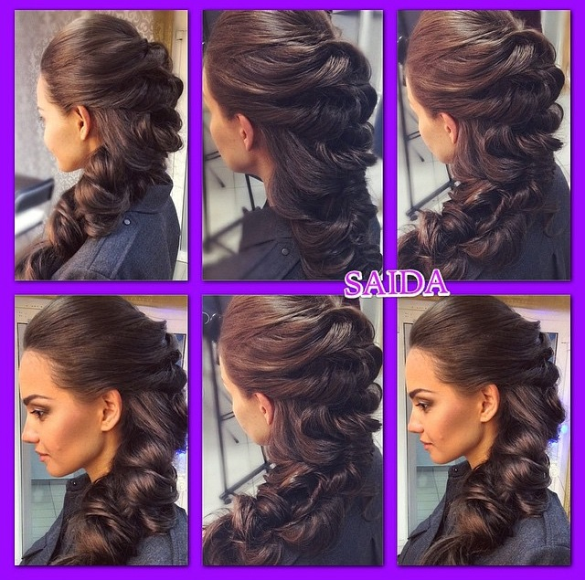 hairstyle, fashion, luxury and wedding updo