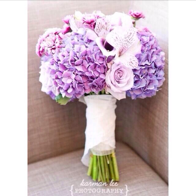 purple, lovely, bouquet and wedding bouquet