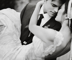 wedding dress, forever and love