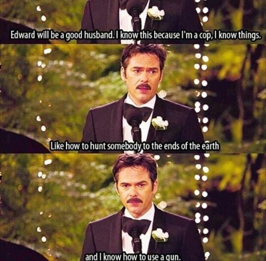 speed, human, twilight saga and chief swan